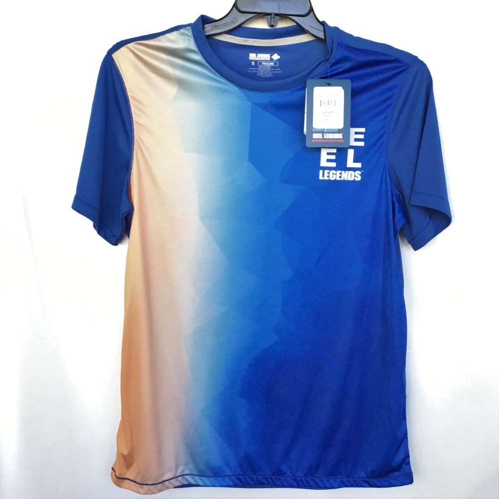 Mens T-Shirt Reel Legends S Short Sleeve Graphic DriFit